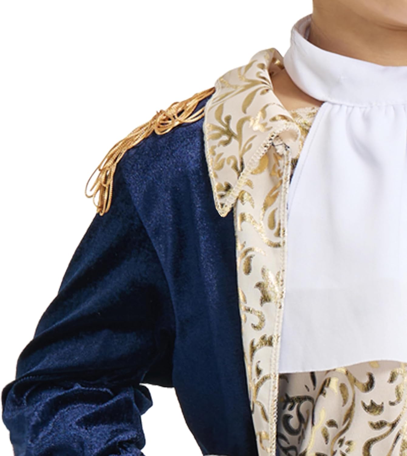 IKALI Kids George Washington Costume with Wig and Hat Accessories