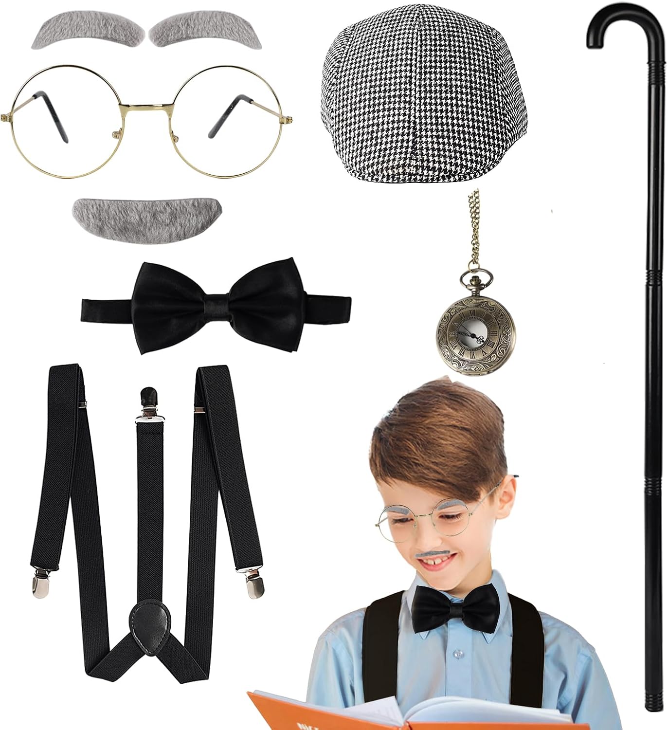 Fraiieon 1920s Gentleman Costume Set