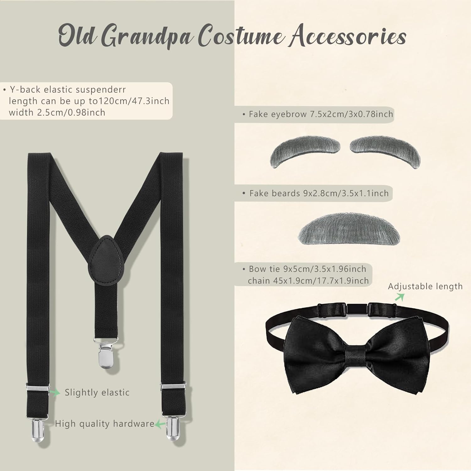 Discover the 100 Day Grandpa Costume for Boys