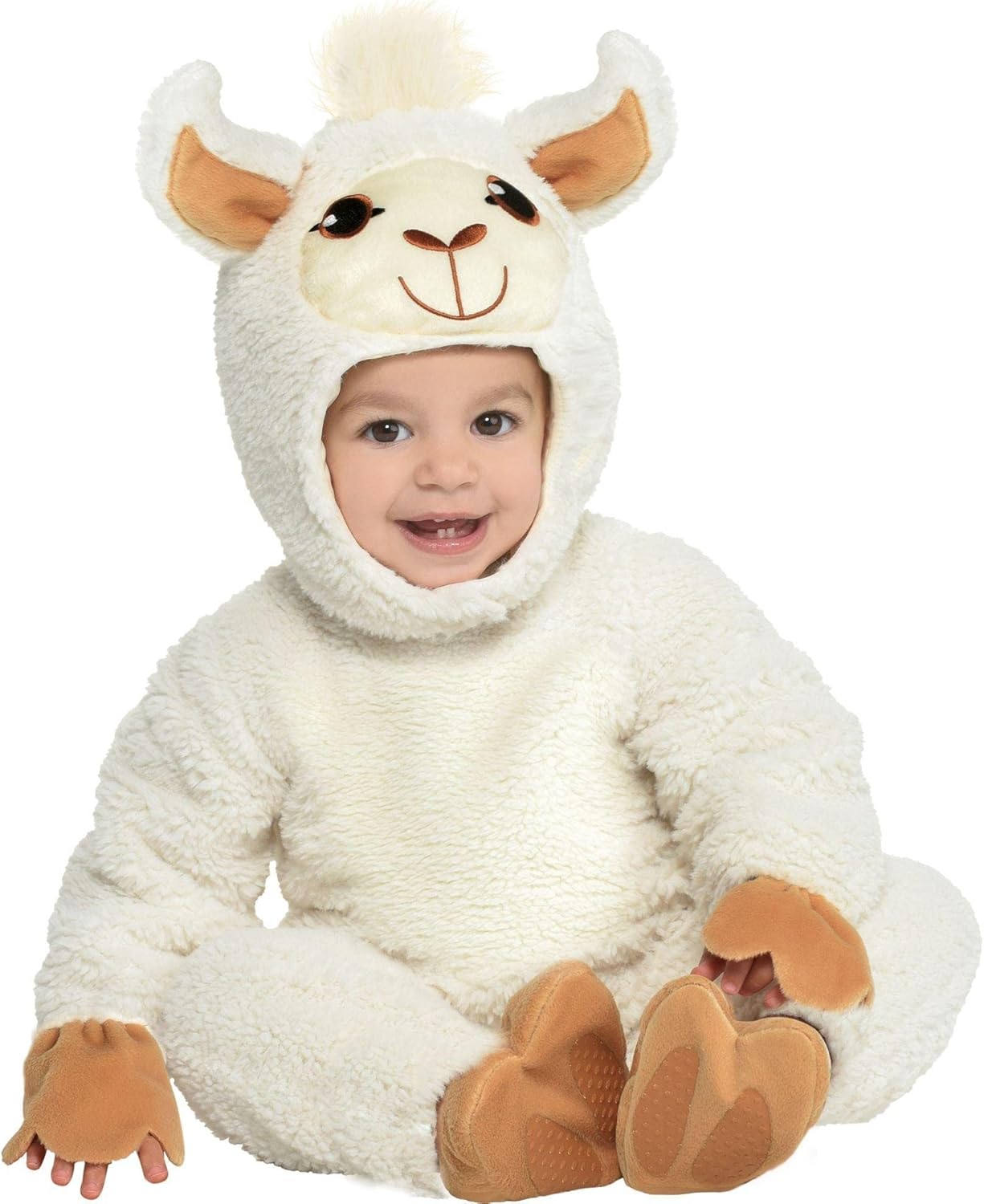 Amscan Lovable Llama White Costume 6-12 Months