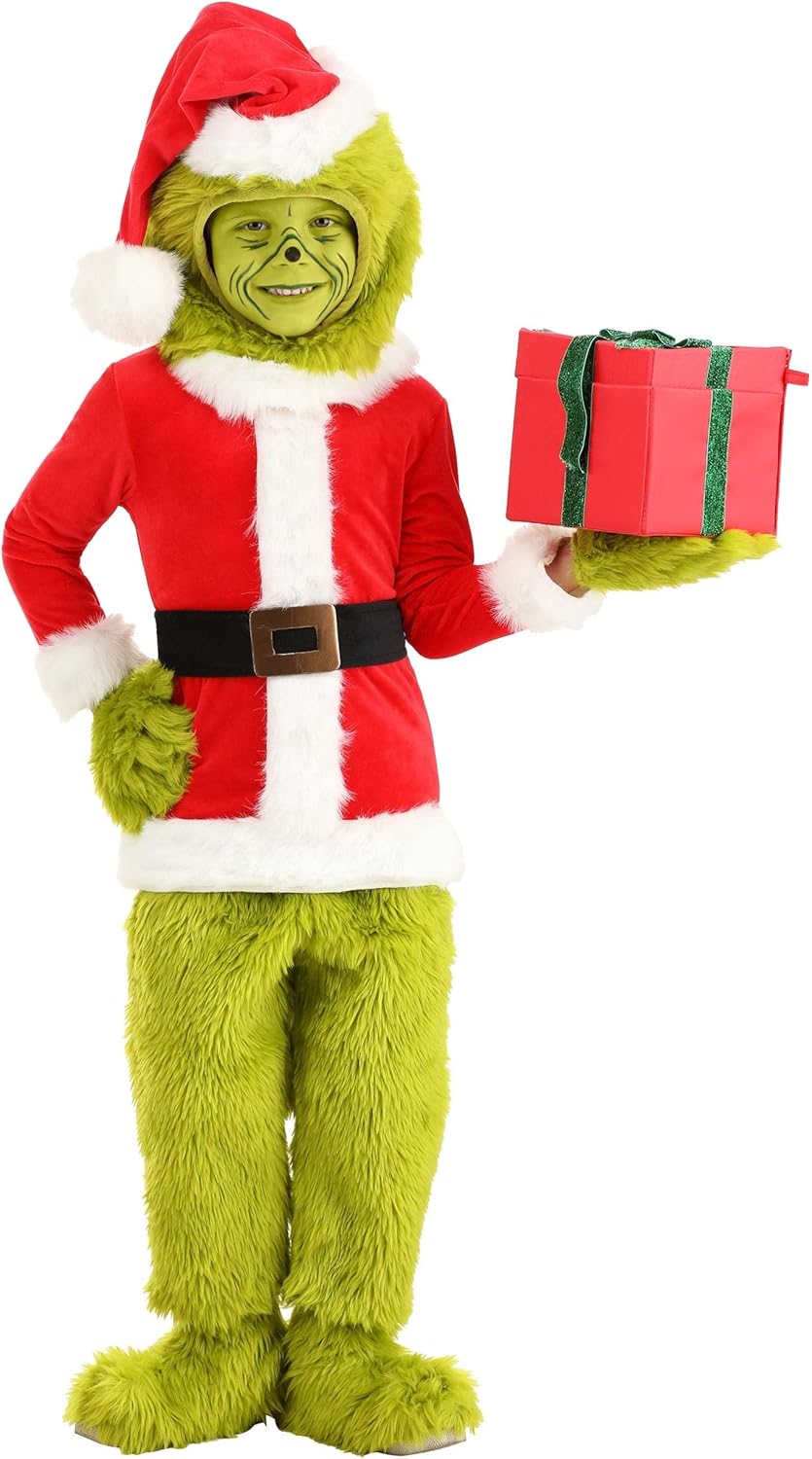 Dr Seuss Grinch Santa Toddler Costume