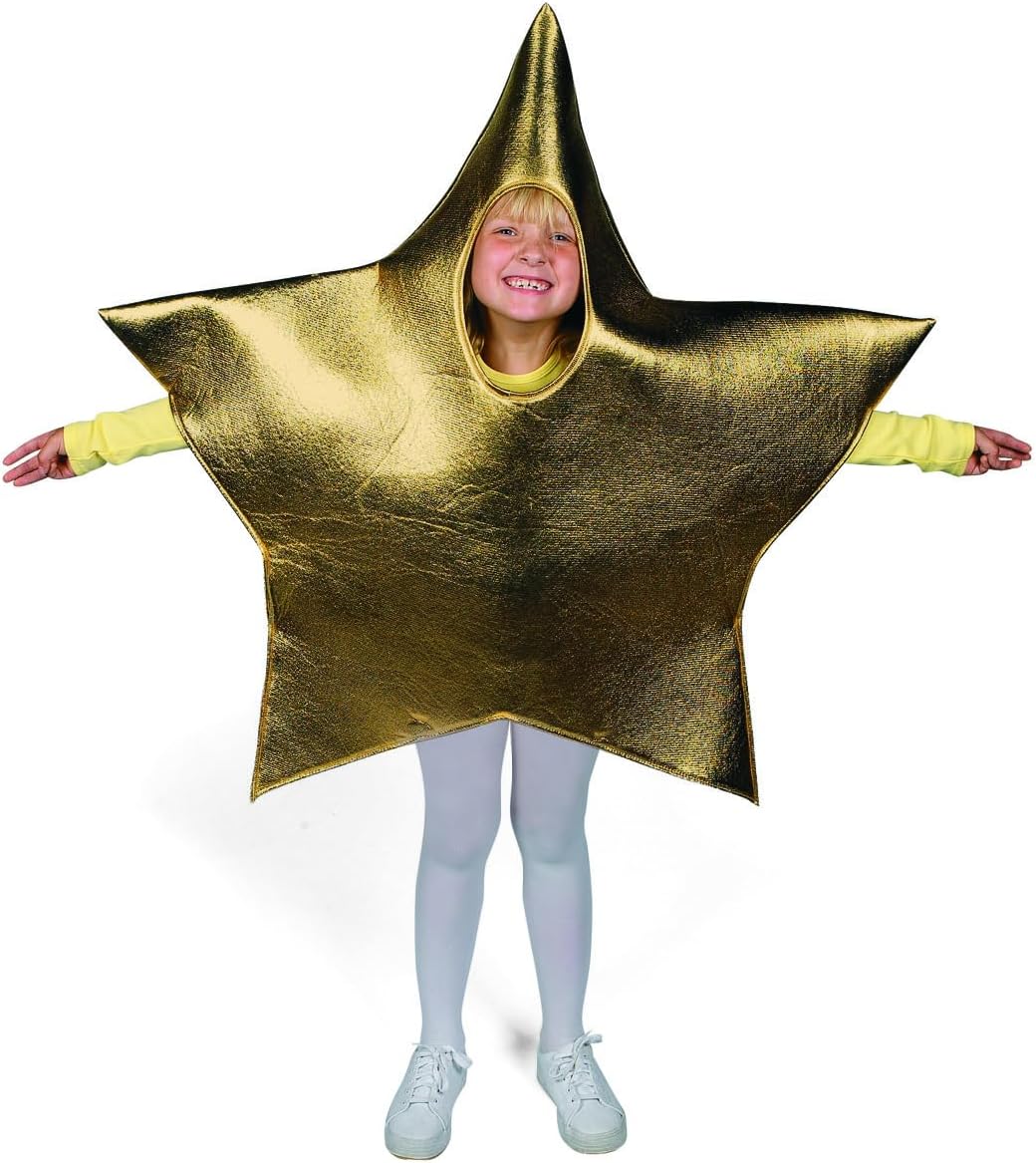 Fun Express Gold Start Shaped Costume One Size Fits Most