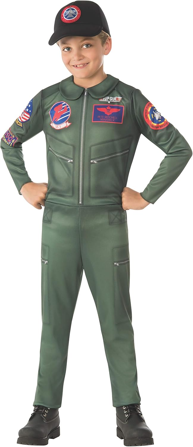 Top Gun Costume for Kids Unisex Top Gun Costume for Boys