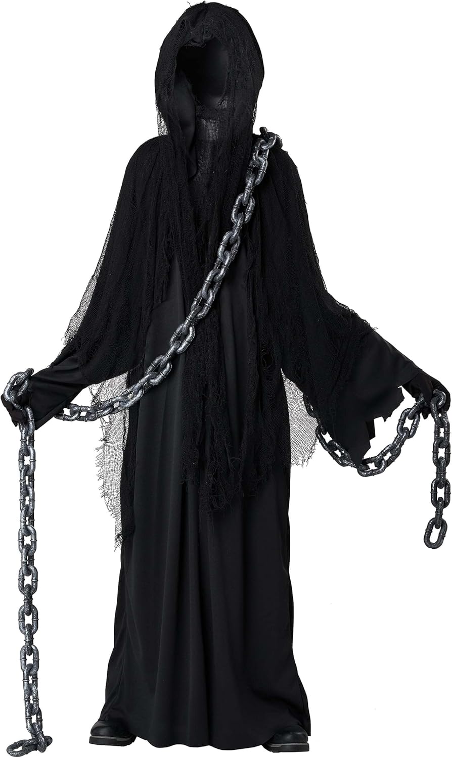 Kids Tall Evil Spirit Costume IWant Steampunk Size LargeX-Large