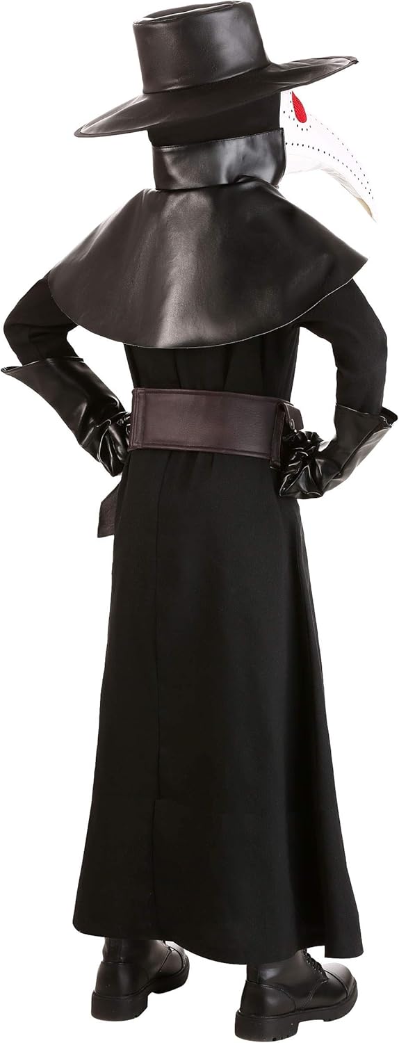 Kids Black Plague Doctor Costume
