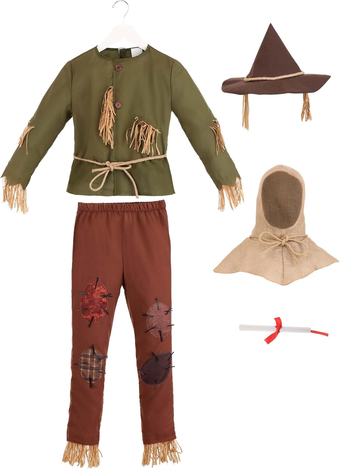 Magical Wizard of Oz Scarecrow Costume for Kids