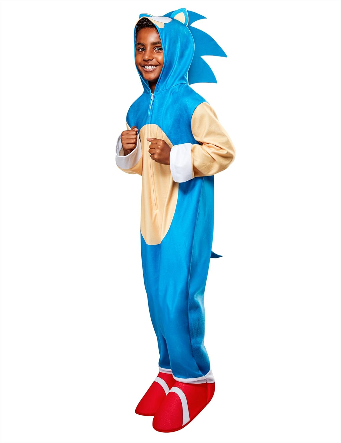 Rubies Boys Sonic Jumpsuit Costume for Halloween and Themed Parties