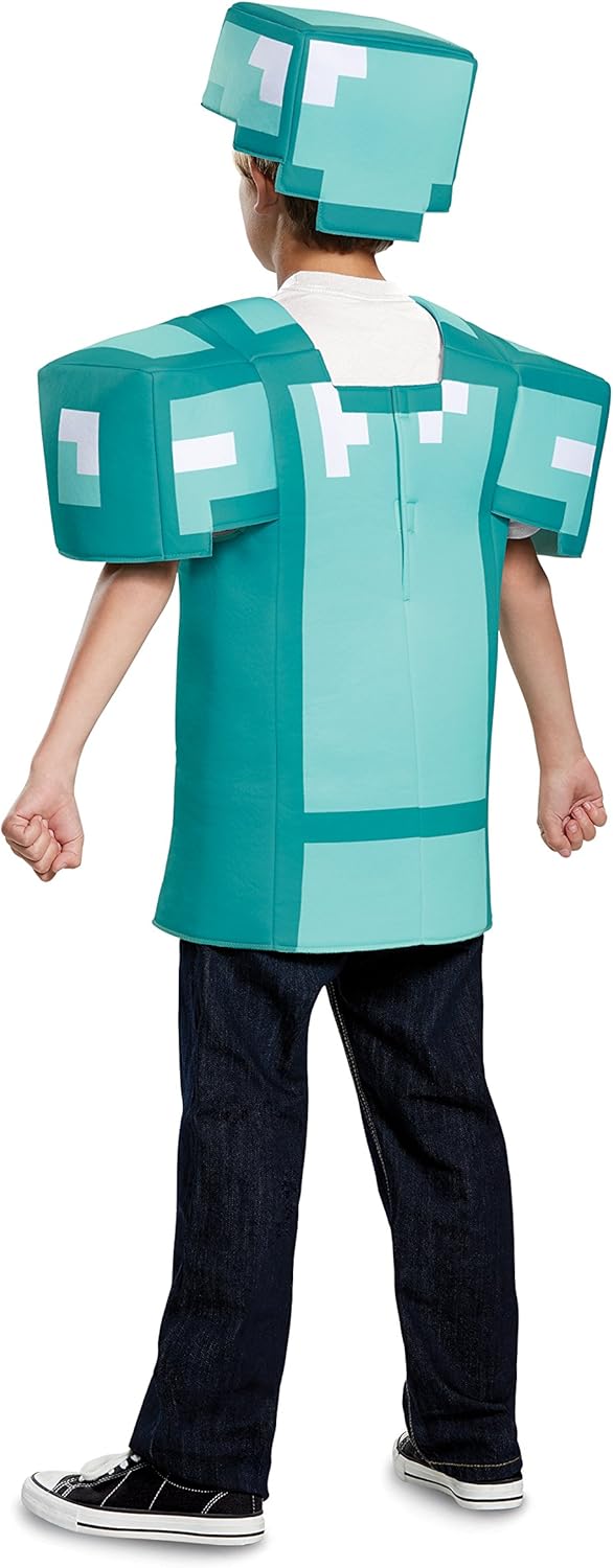 Armor Classic Minecraft Costume Blue Medium 7-8