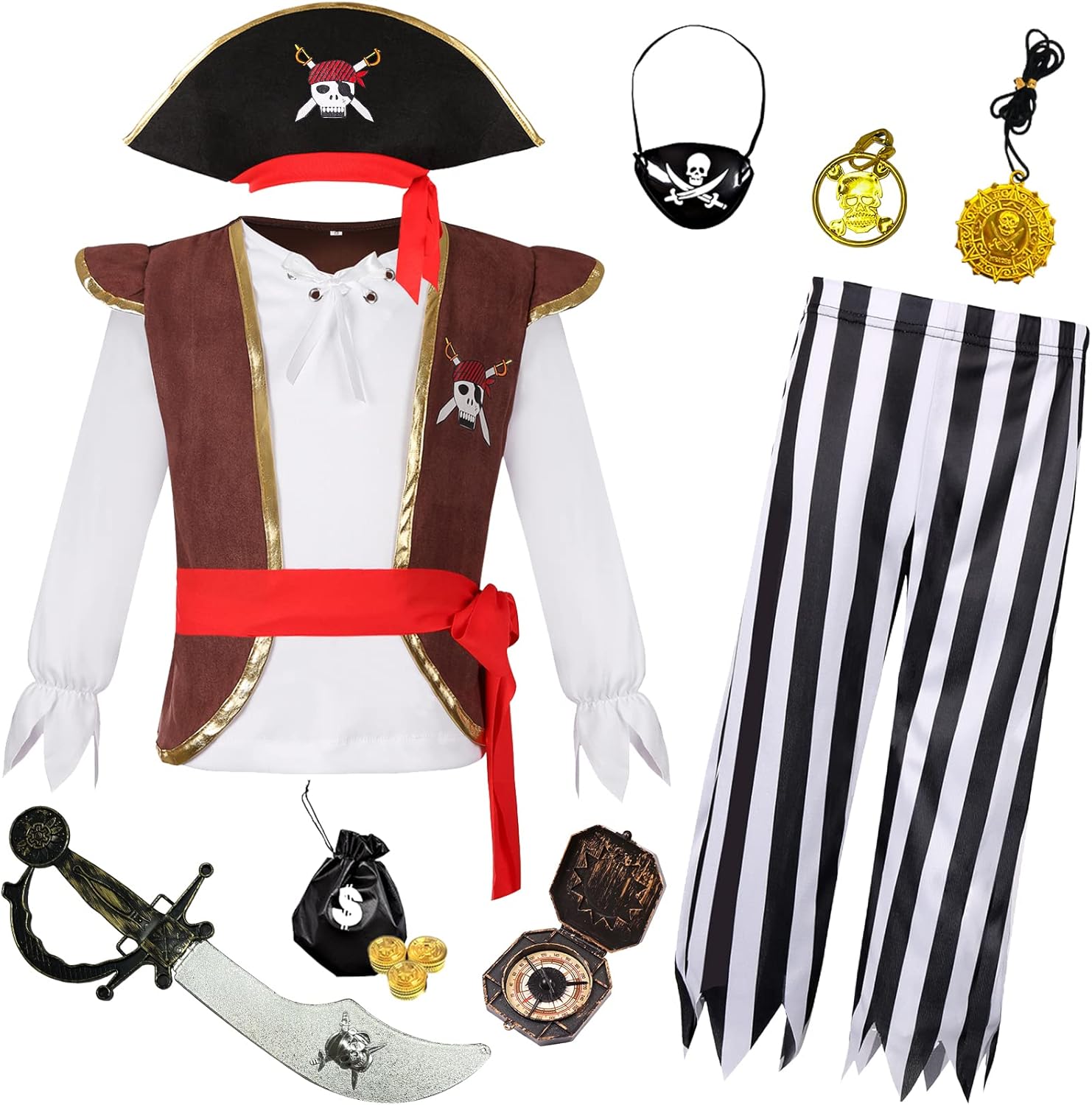 Pirate Kids Outfit Boys Toddler