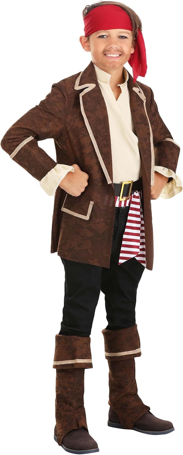 Kids Sailing Plunderous Pirate Costume for Boys