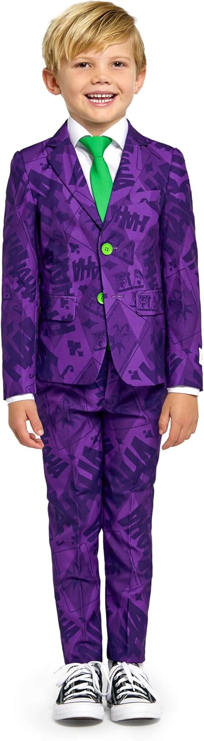 Joker Blazer costume for boys DC Comics The Joker