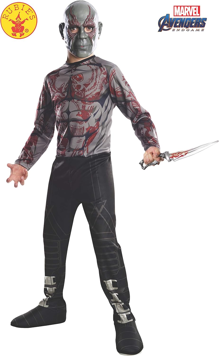 Rubies Marvel Avengers Endgame Drax Costume