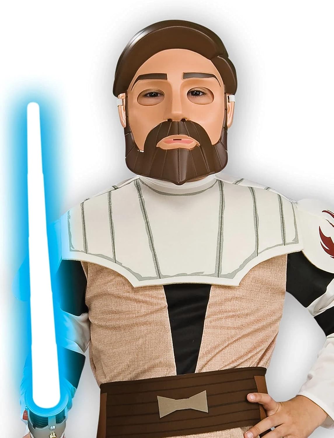 Action Star Wars Clone Wars Obi-Wan Kenobi Costume Small