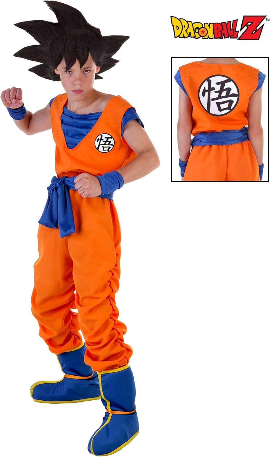 Goku Costume for Kids Boys Dragon Ball Z