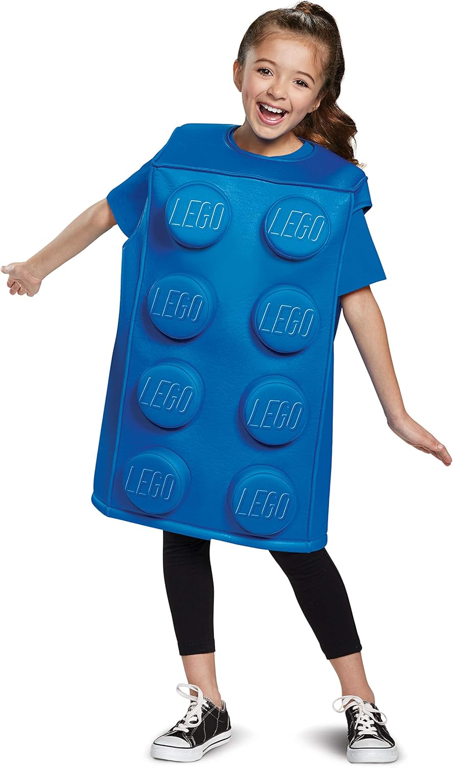 JAKKS Blue Brick costume Blue Medium
