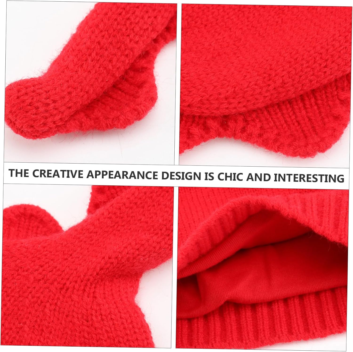 Perfect for Birthdays Parties SherchPry Baby Tail Hat in Red