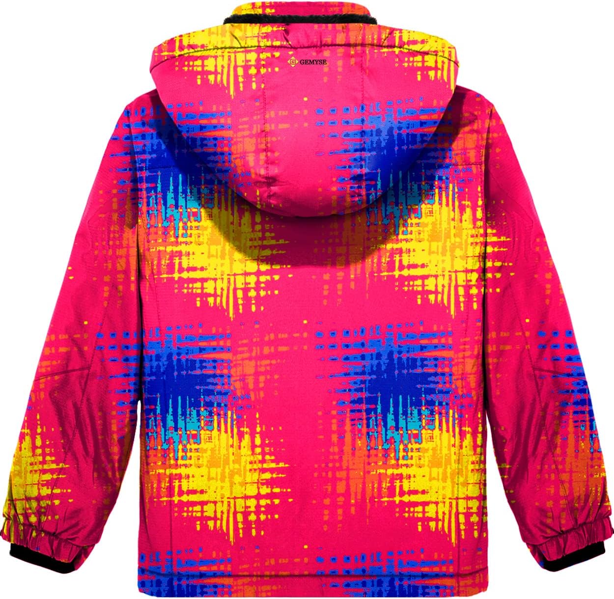 GEMYSE Girls Winter Waterproof Ski Snow Jacket