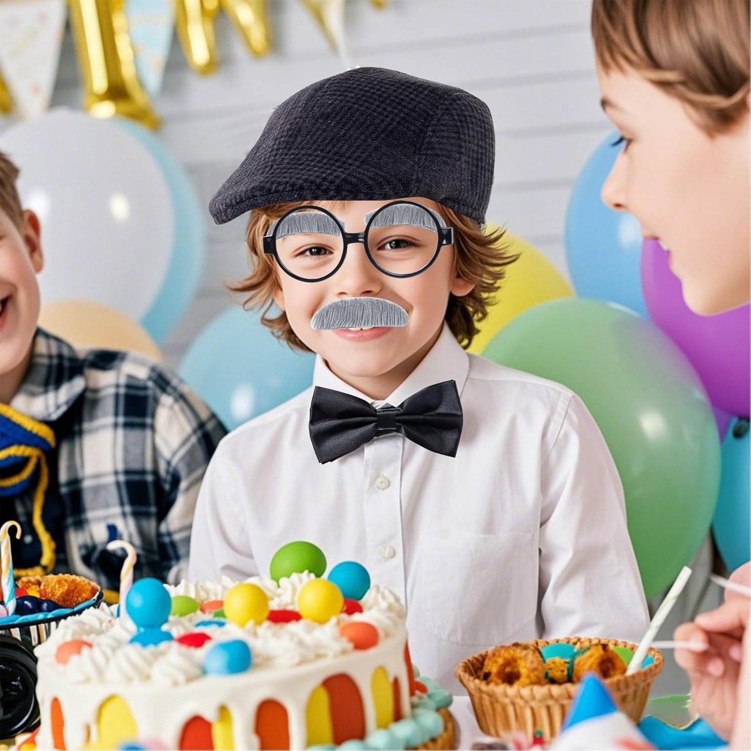 Old Man Costume for Halloween transform into Grandpa Roleplay