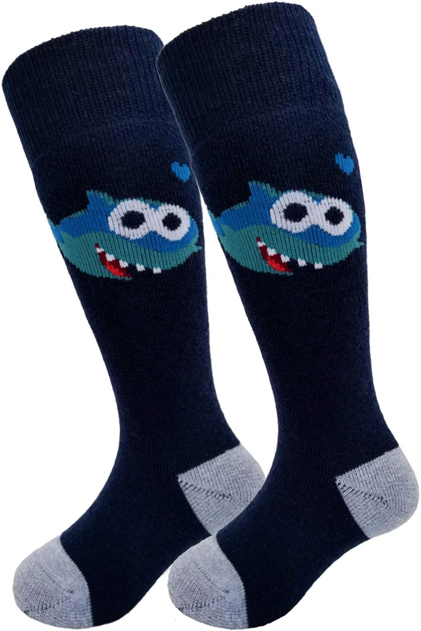 HIGHCAMP Merino Wool Socks for Kids