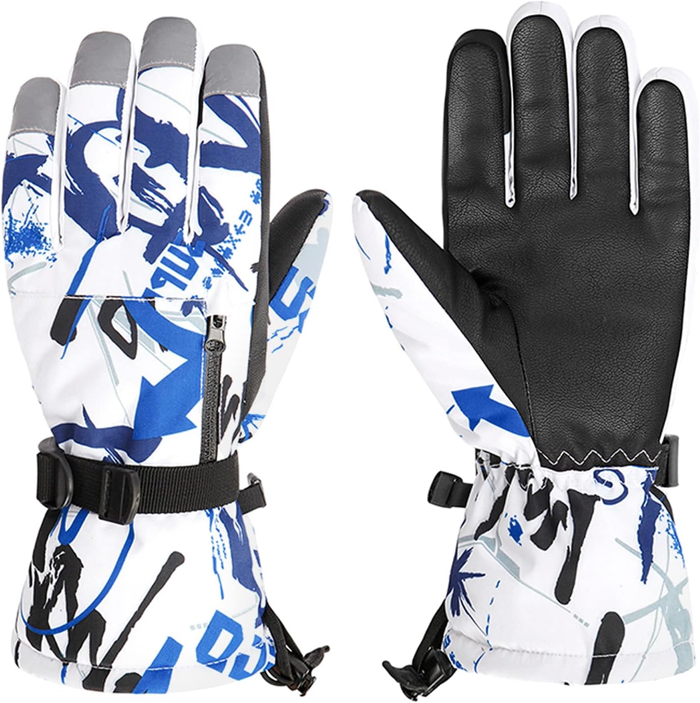 American Trends Waterproof Winter Gloves with Fleece Lining