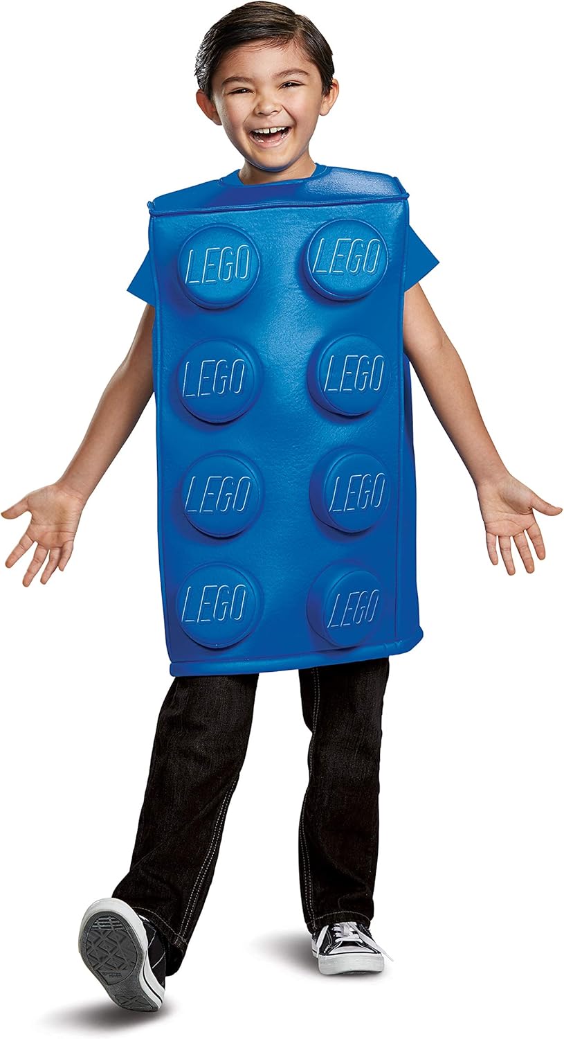 JAKKS Blue Brick costume Blue Medium