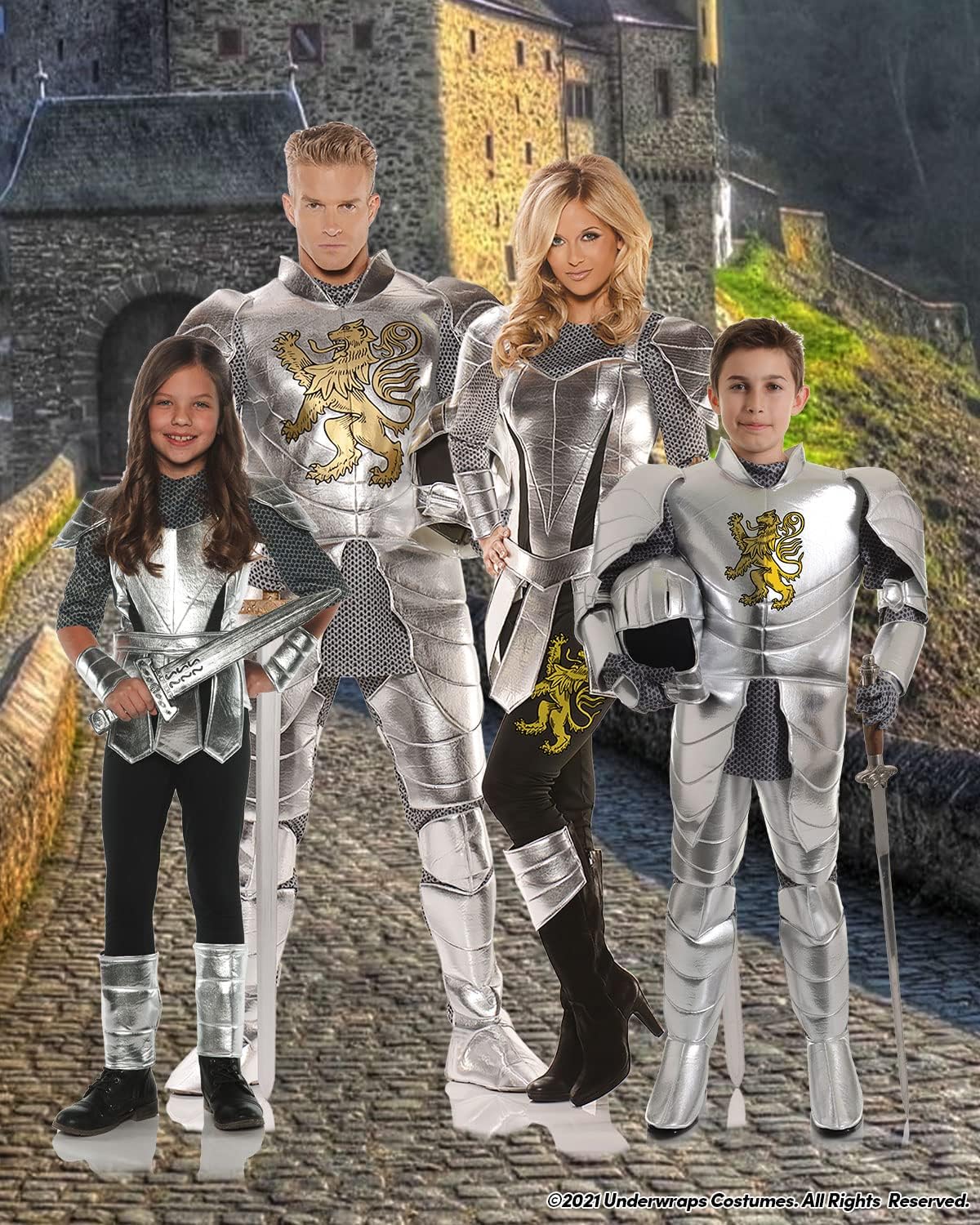 Knight in Armor Costume for Kids