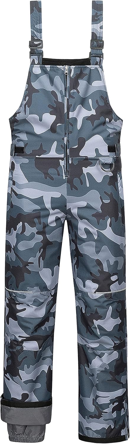 CREATMO US Boys Snow Bibs