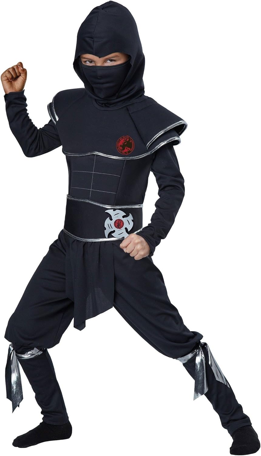 Boys Ninja Warrior Costume Action-Packed Adventure for Adolescent Kids