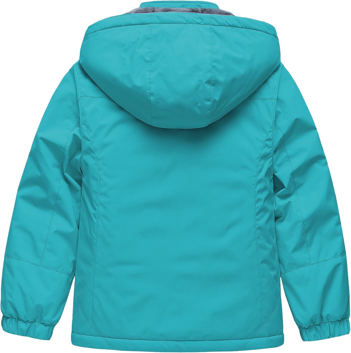 Sturdy Ski Jacket for Girls Waterproof Windproof for Winter Sports