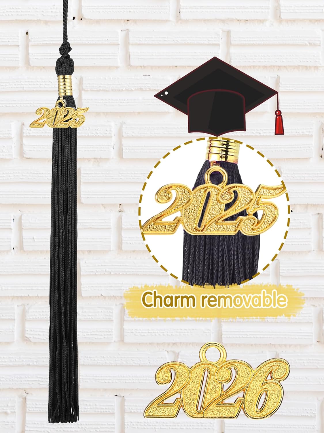 Geyoga Preschool Graduation Gown and Cap Set