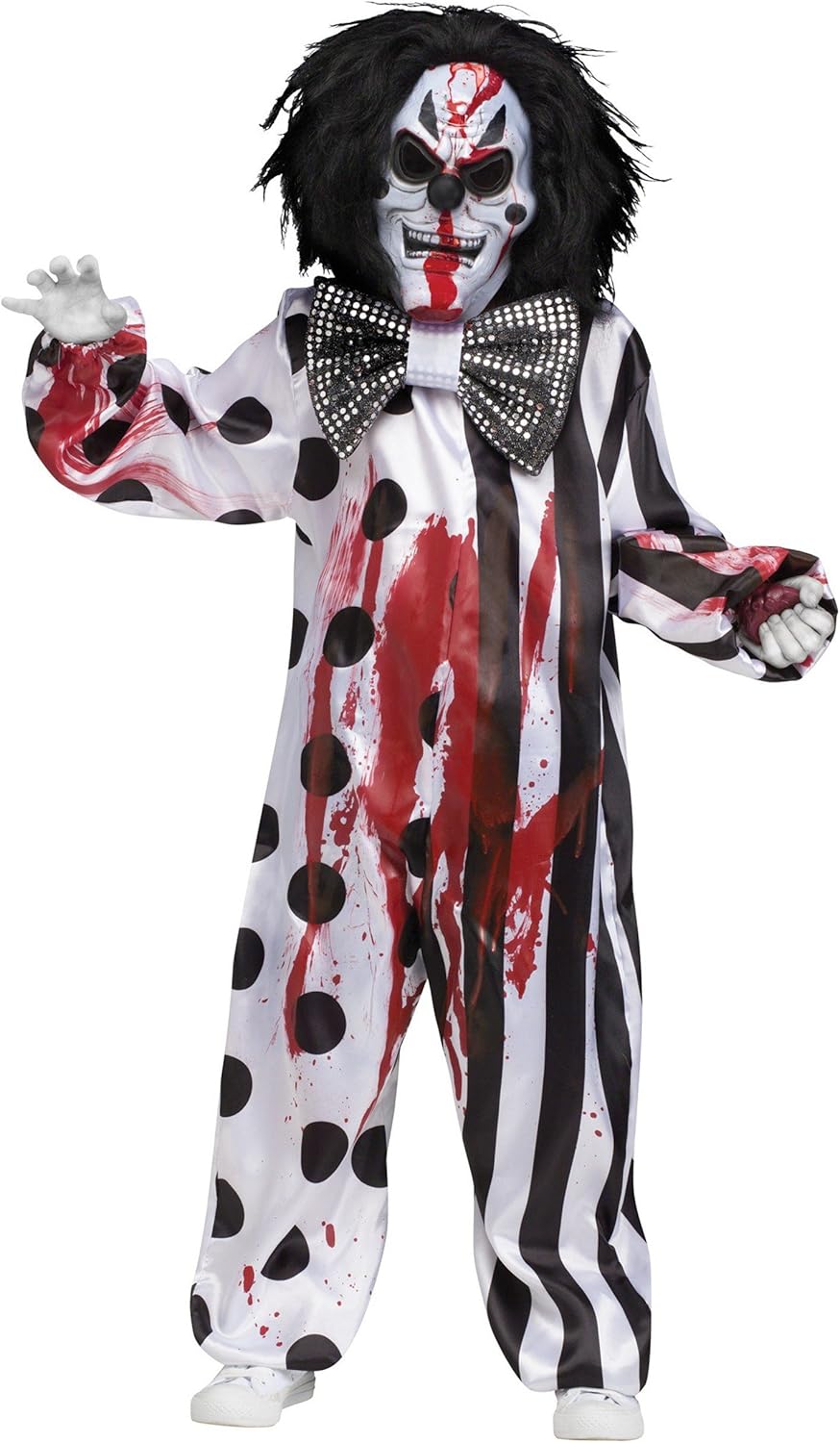Fun World Bleeding Killer Clown Child Costume for Boys
