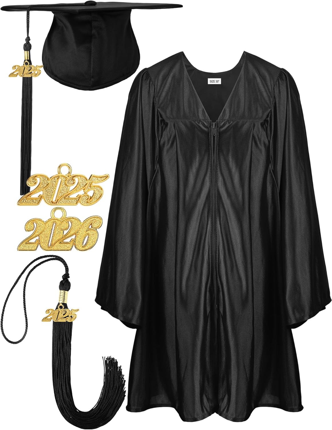 Geyoga Preschool Graduation Gown and Cap Set