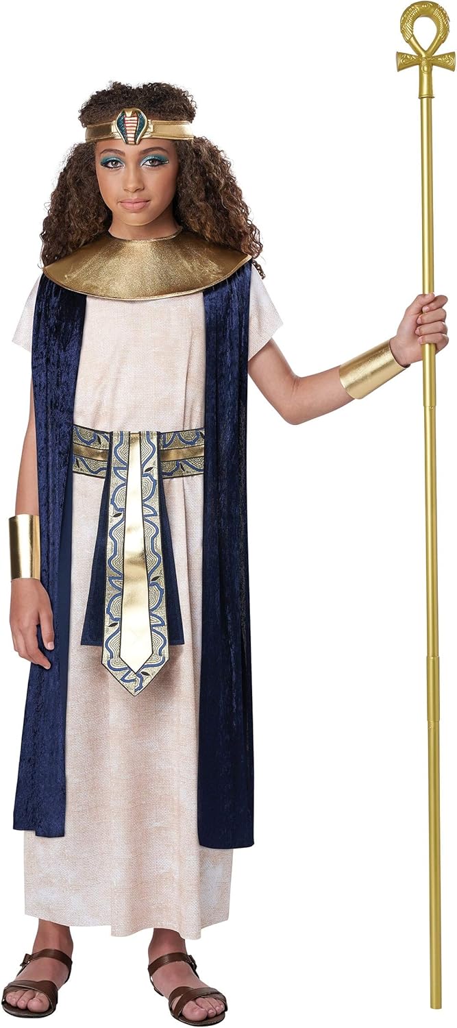 California Costumes Egyptian Tunic Costume for Kids Pullover Burst of Design