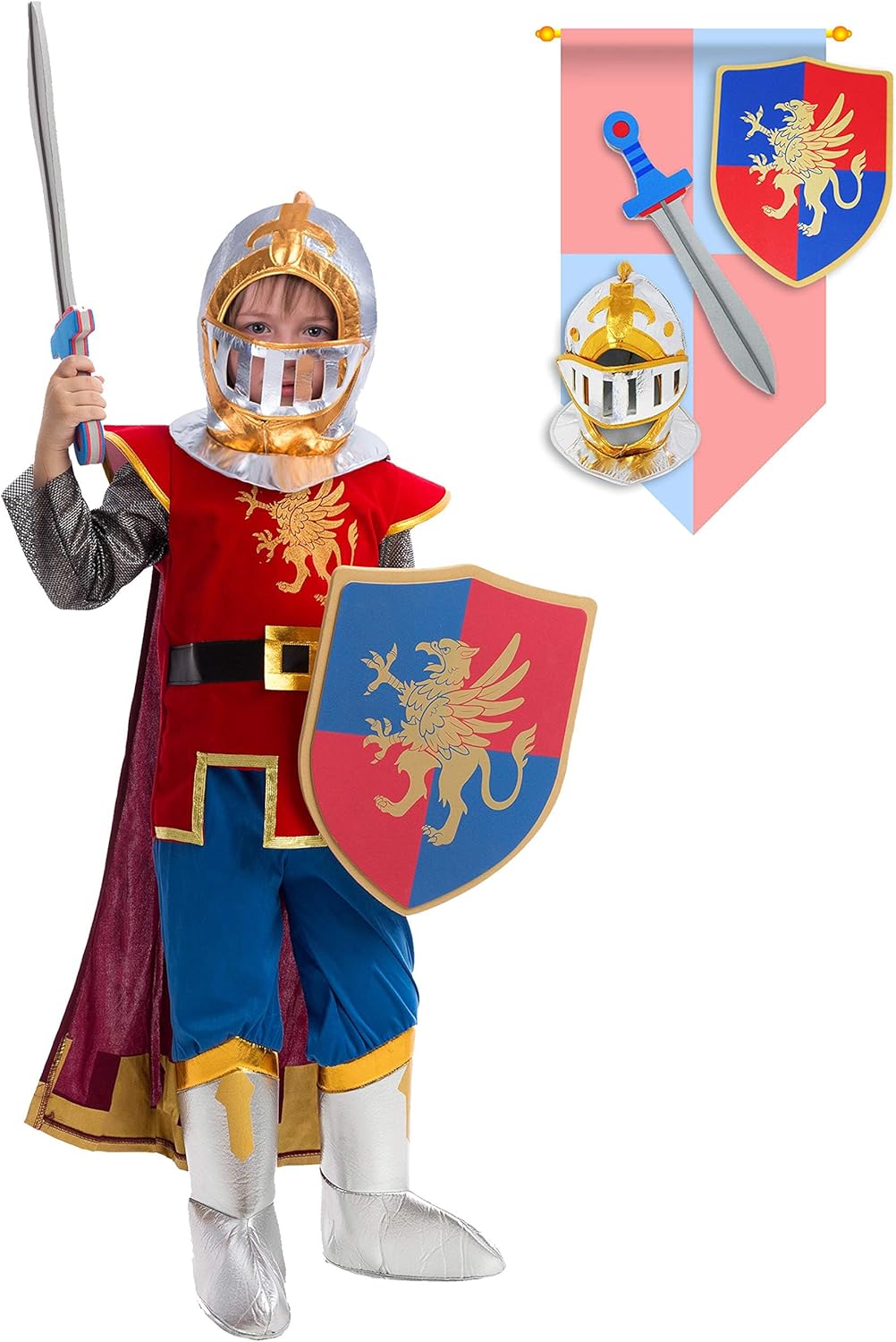 Renaissance Knight Costume for Kids