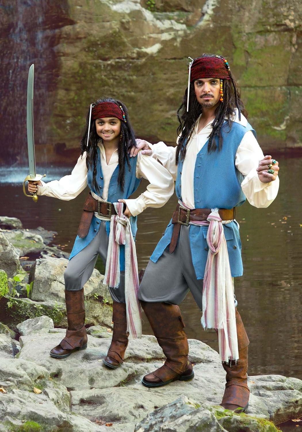 Pirates of the Caribbean Kids Captain Jack Sparrow Costume Fun Exciting and Authentic