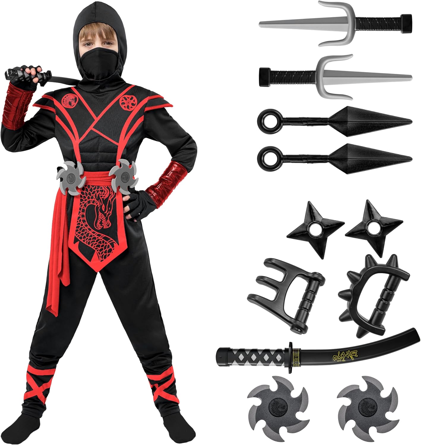 maize Halloween Ninja Costume