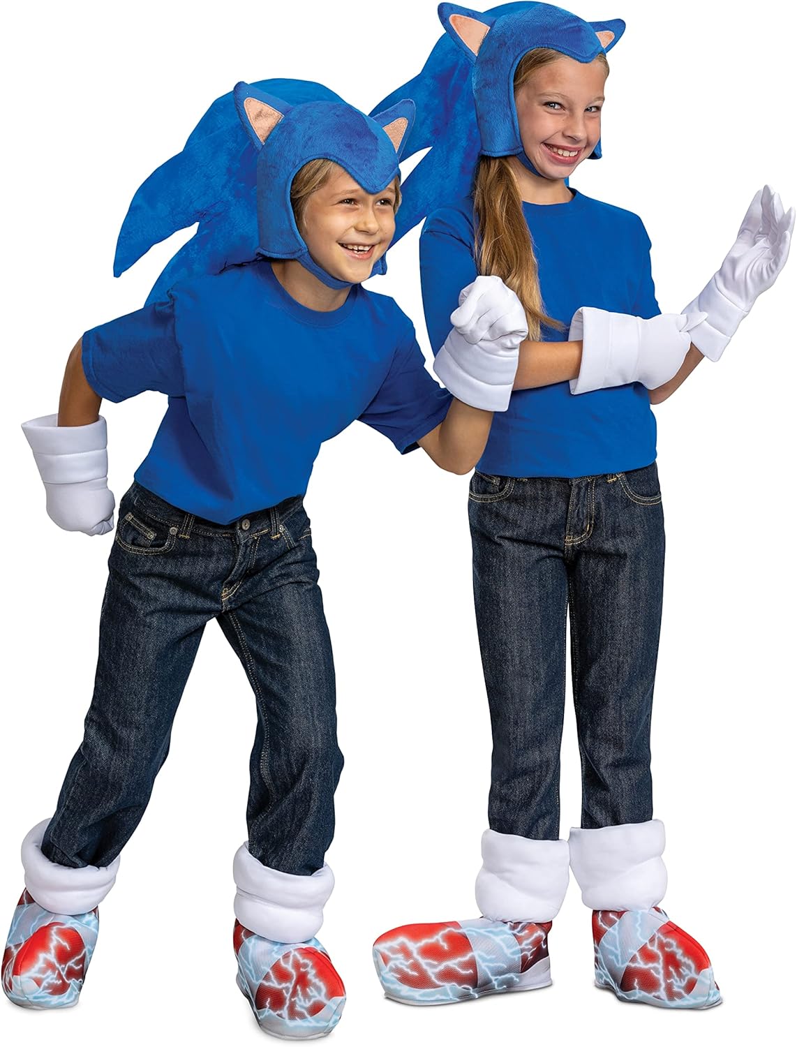 official Sonic hedgehog costume kit