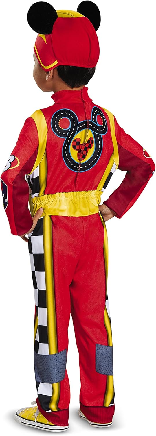 Disguise Disney Mickey Mouse Roadster Racer Costume for Boys 3T-4T