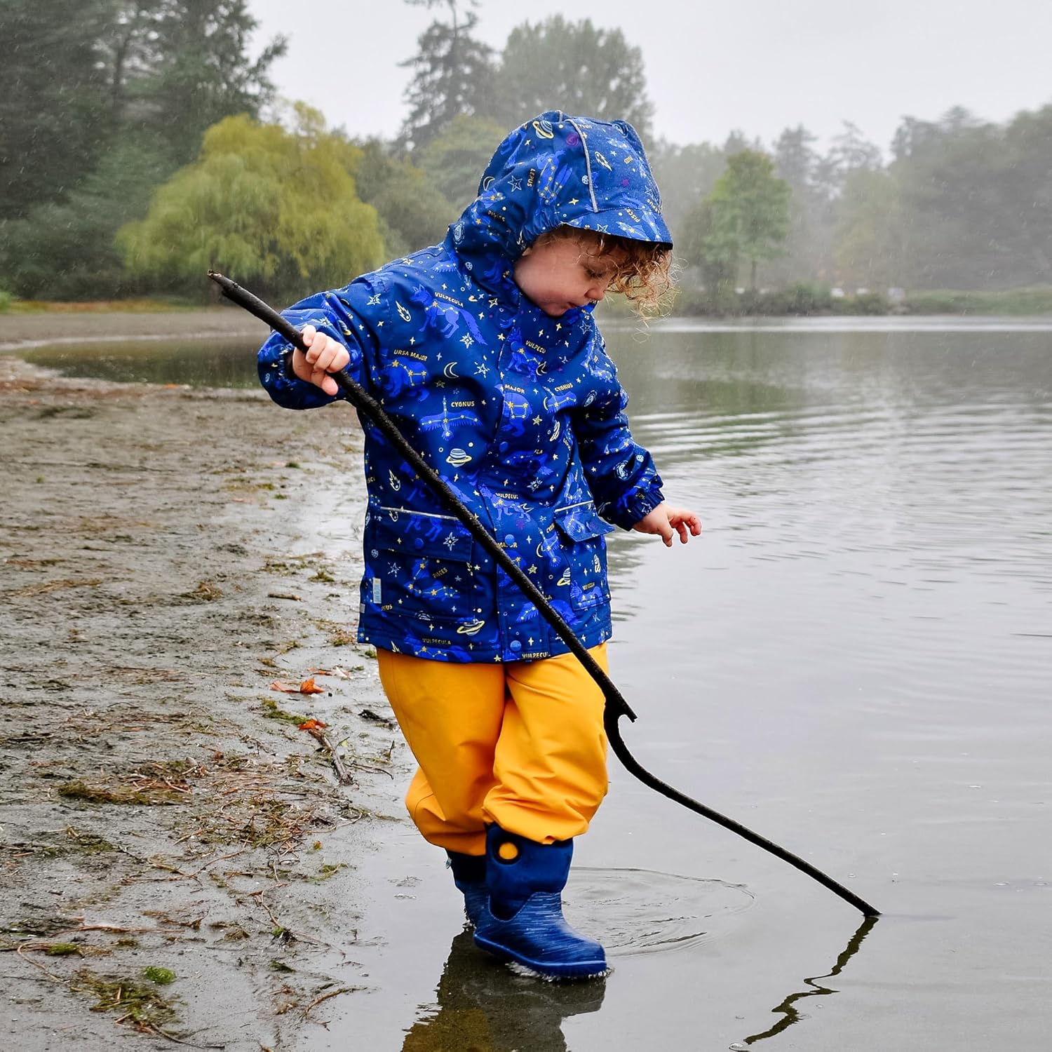 JAN JUL Waterproof Fleece Lined Pjs for Kids