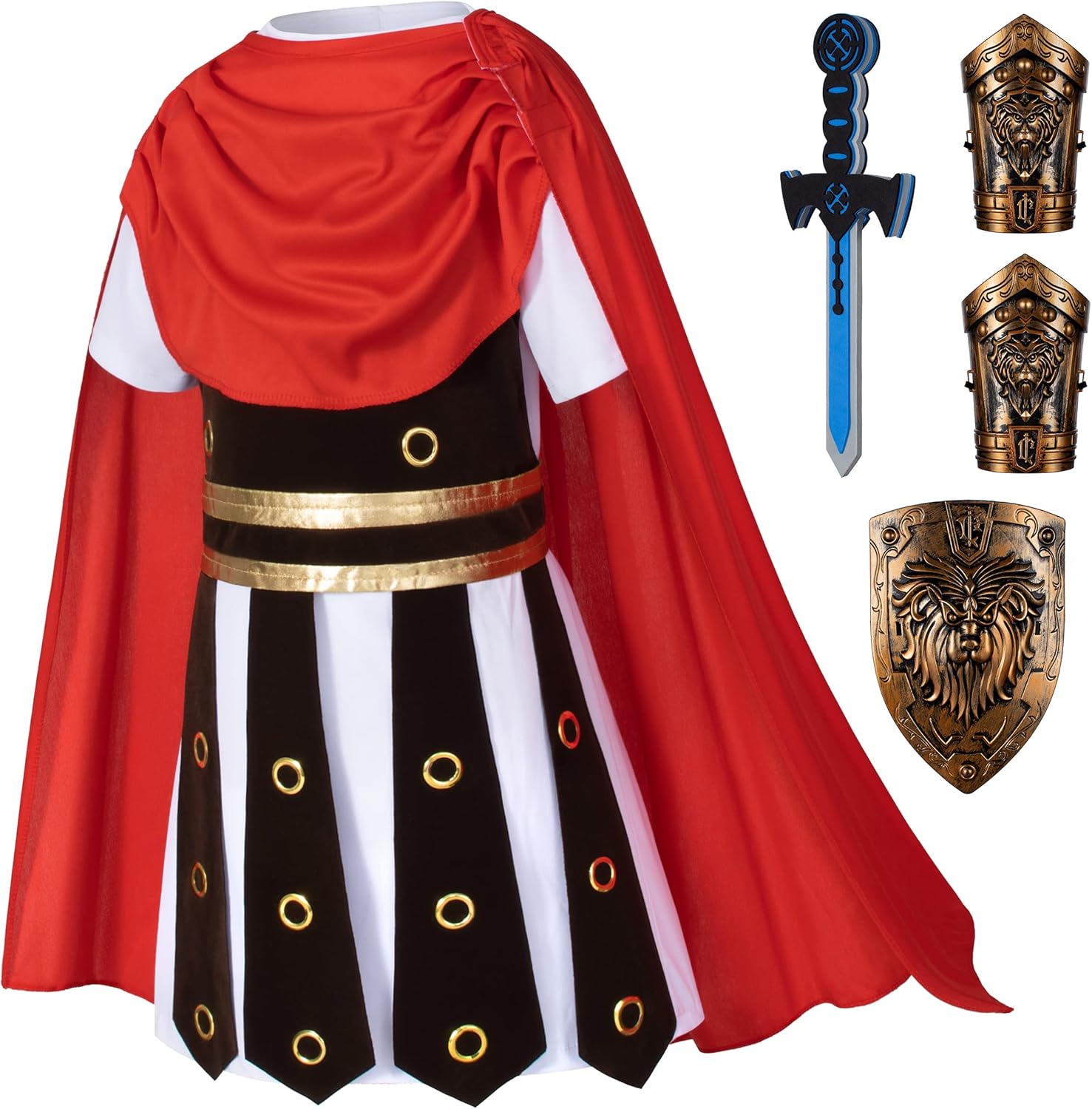 Elibelle Kids Medieval Knight Costume