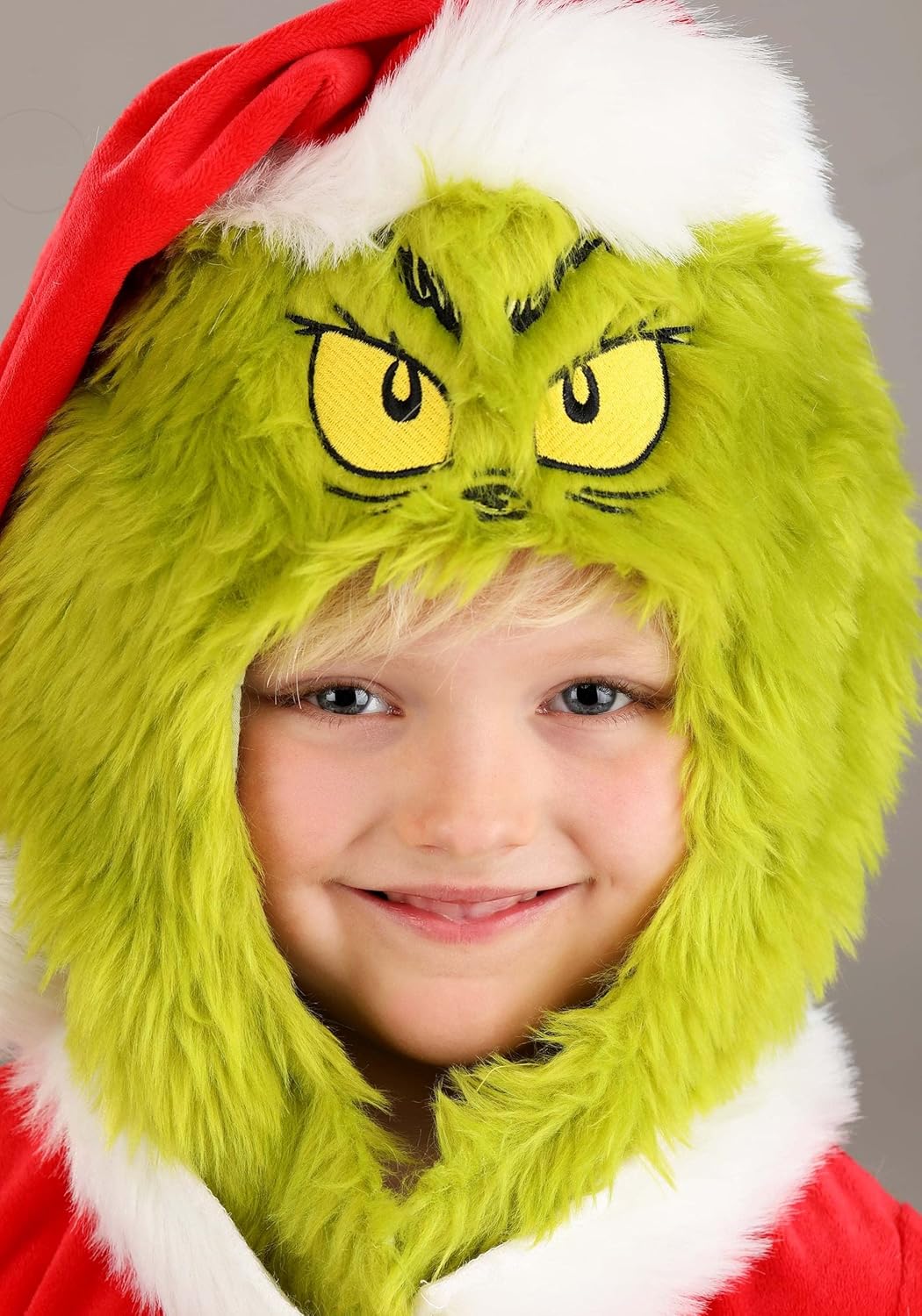 Grinch Santa Toddler Costume for Boys