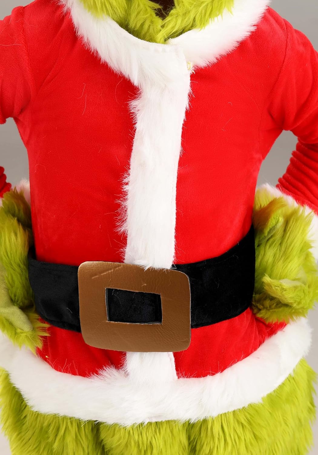 Grinch Santa Toddler Costume for Boys
