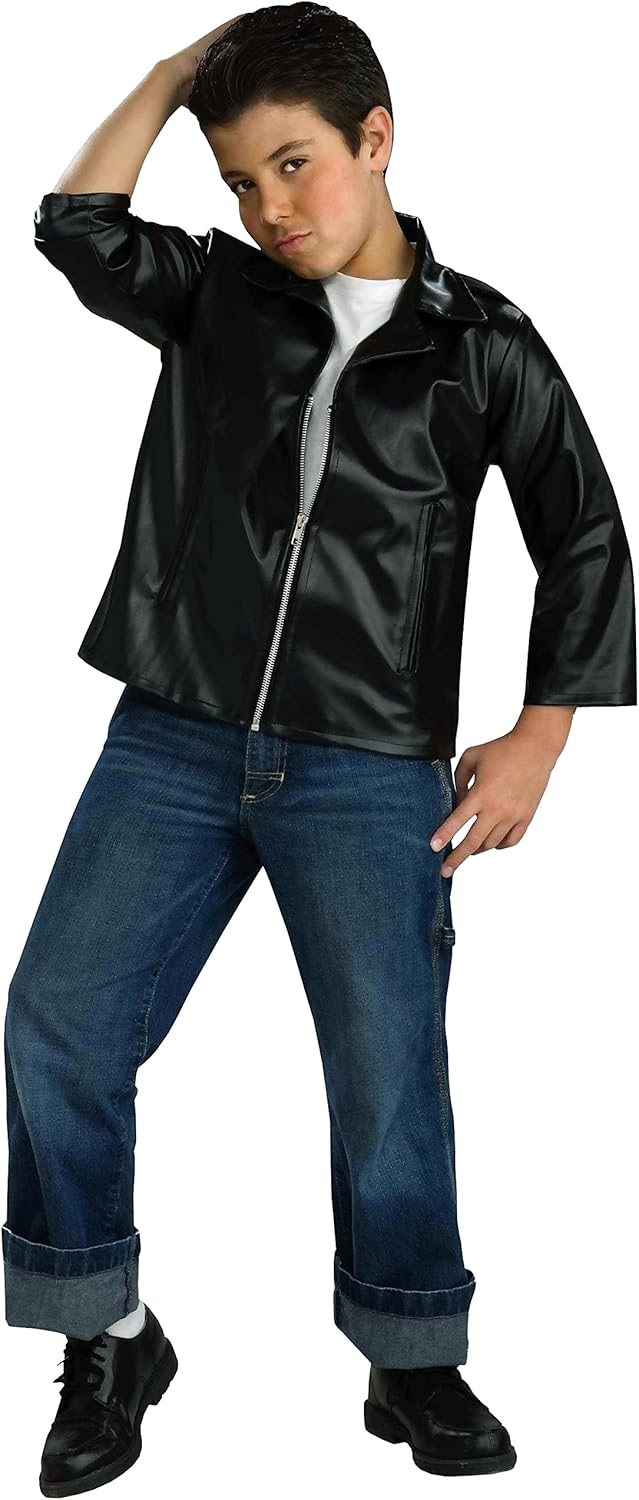 Forum Novelties 50s Greaser Jacket for Boys Medium