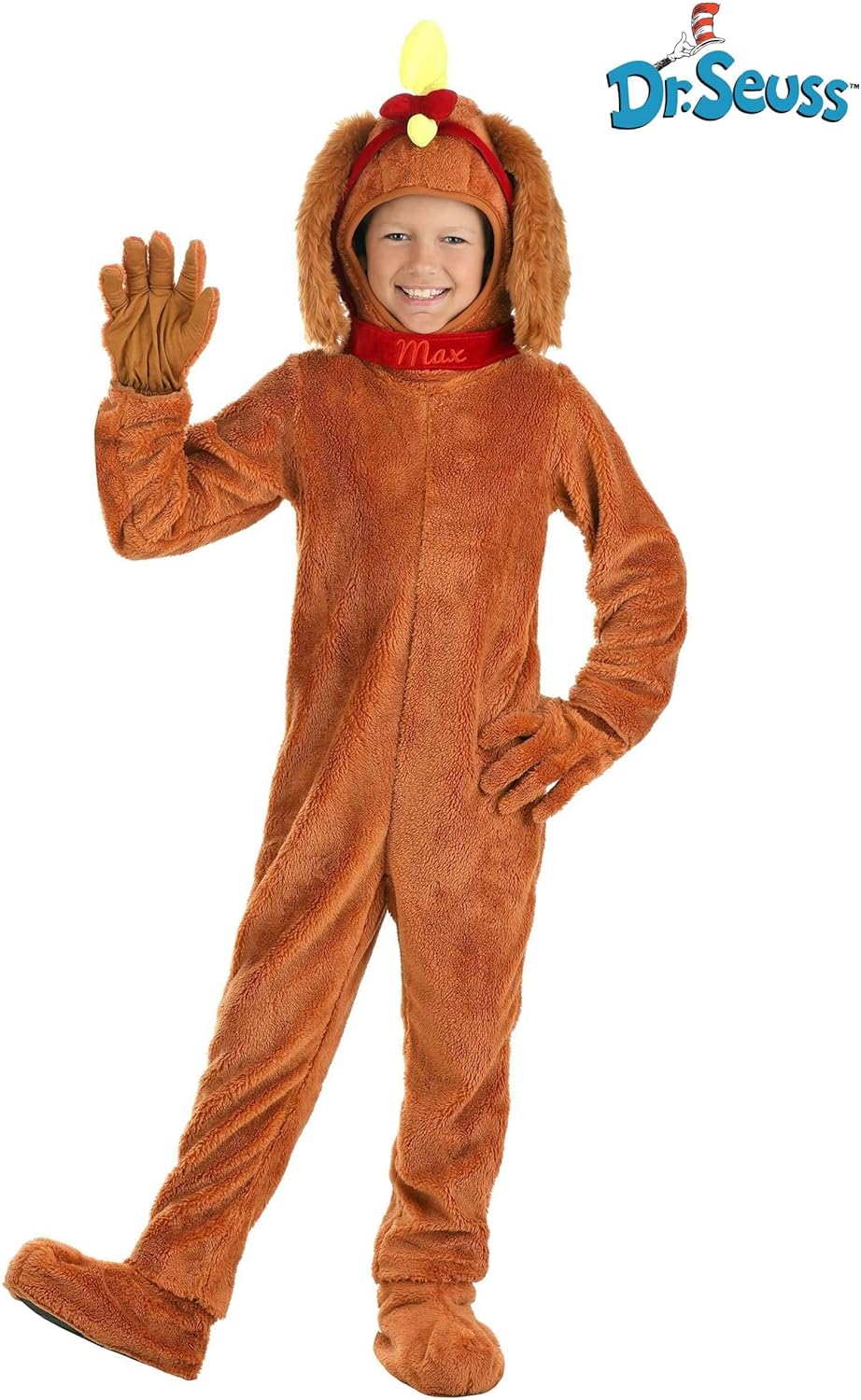 Dr Seuss The Grinch Max Pajama Party Costume for Kids -Festive Fun