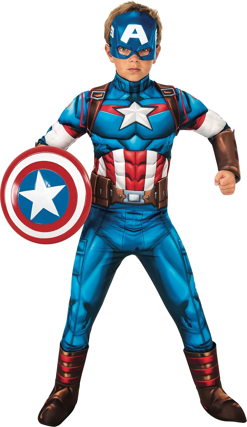 Rubies Boys Marvel Avengers Captain America Costume