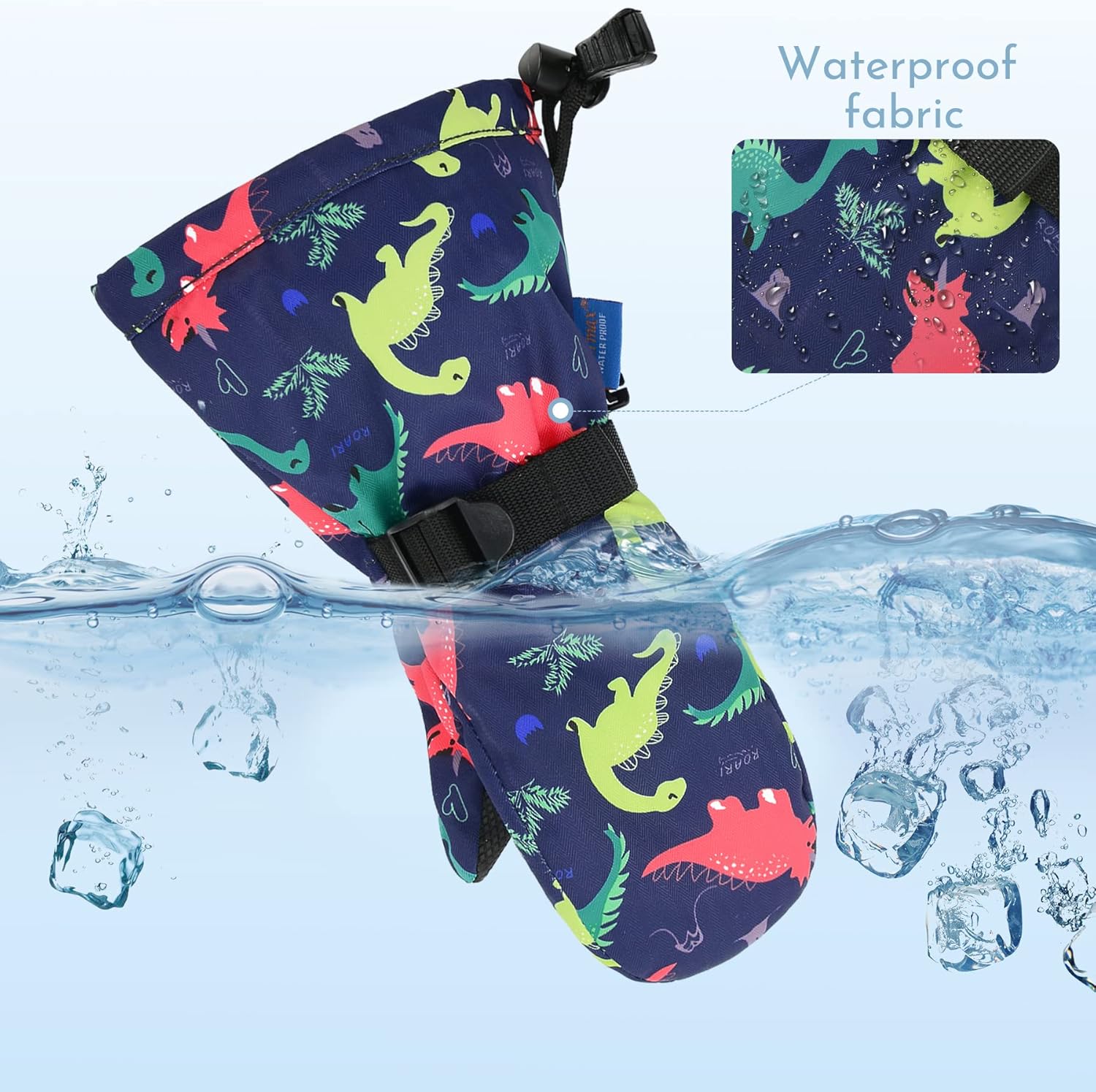 Zando Toddler Winter Ski Gloves