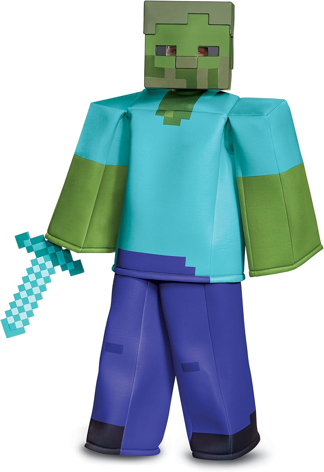 Zombie Minecraft Prestige Boys Costume