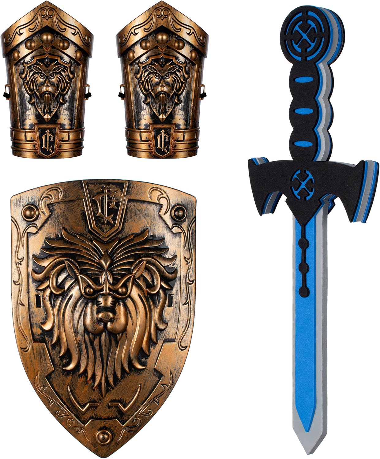 Elibelle Kids Medieval Knight Costume
