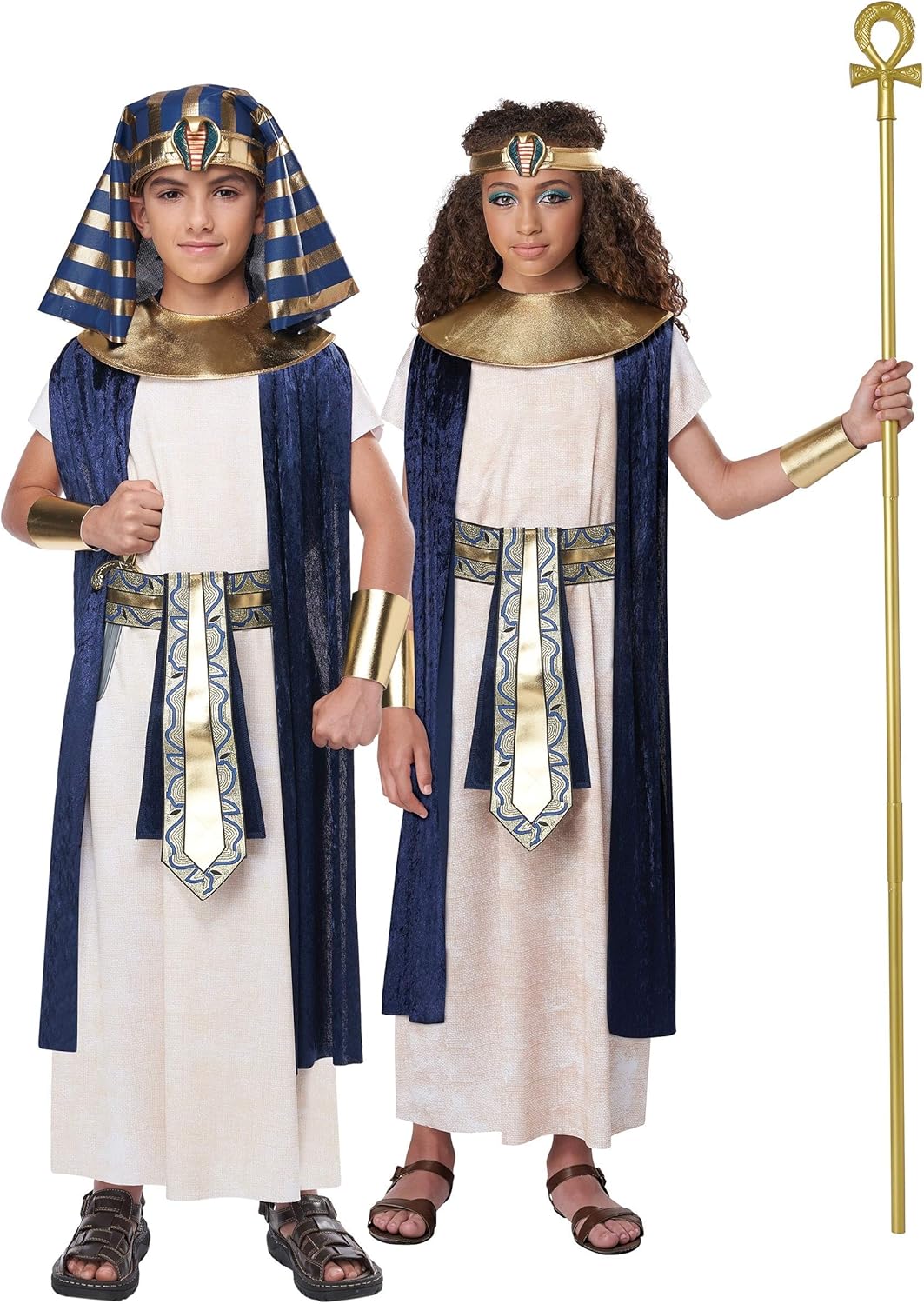 California Costumes Egyptian Tunic Costume for Kids Pullover Burst of Design