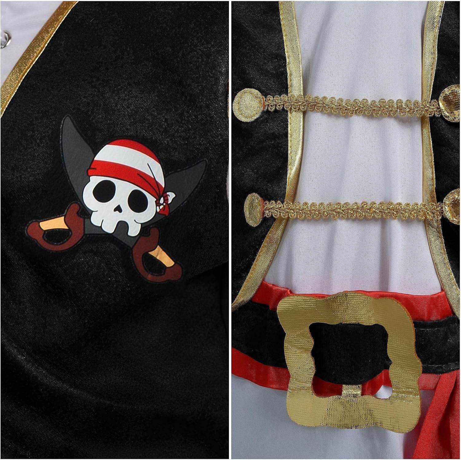 Spooktacular Pirate Costume Set for Boys Halloween